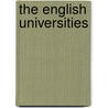 The English Universities door Victor Aime Huber