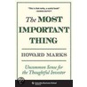 The Most Important Thing by Howard Marks