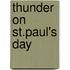 Thunder On St.Paul's Day