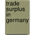Trade Surplus In Germany
