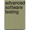 Advanced Software Testing door Rex Black