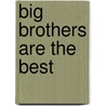 Big Brothers Are The Best by Fran Manushkin