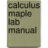 Calculus Maple Lab Manual