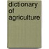 Dictionary Of Agriculture