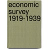 Economic Survey 1919-1939 by William Arthur Lewis