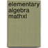 Elementary Algebra Mathxl