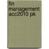 Fin Management Acc2010 Pk