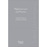 Highways Law And Practice door Richard Wald