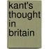 Kant's Thought in Britain