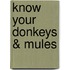 Know Your Donkeys & Mules