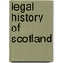 Legal History Of Scotland