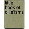 Little Book Of Ollie'Isms by Ian Holloway