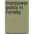 Manpower Policy In Norway