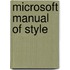 Microsoft Manual Of Style