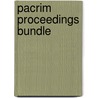 Pacrim Proceedings Bundle door Yanchun Zhou
