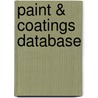 Paint & Coatings Database door Ernest Flick