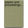Papers And Proceedings... by American Library Institute