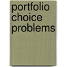 Portfolio Choice Problems door Nicolas Chapados