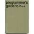 Programmer's Guide To C++