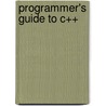Programmer's Guide To C++ door Adrian Robson