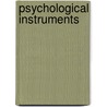Psychological Instruments by Christian Paulitsch