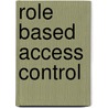 Role Based Access Control door Torsten Denno