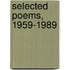 Selected Poems, 1959-1989