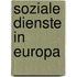 Soziale Dienste In Europa