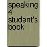 Speaking 4 Student's Book door Stephen Slater