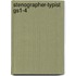 Stenographer-Typist Gs1-4