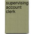 Supervising Account Clerk