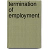 Termination Of Employment by Alastair Purdy
