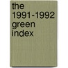 The 1991-1992 Green Index by Press Island