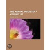 The Annual Register (131) by Edmund R. Burke
