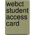 Webct Student Access Card