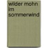 Wilder Mohn im Sommerwind