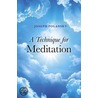 A Technique For Meditation by Joseph Polansky