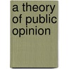 A Theory Of Public Opinion by Francis Graham Wilson