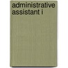 Administrative Assistant I door Jack Rudman