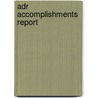 Adr Accomplishments Report door United States Environmental