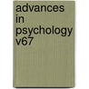 Advances In Psychology V67 by Coren