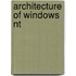 Architecture Of Windows Nt