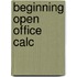 Beginning Open Office Calc