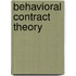 Behavioral Contract Theory