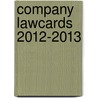 Company Lawcards 2012-2013 door Routledge