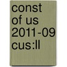 Const Of Us 2011-09 Cus:Ll door Oceana