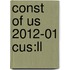 Const Of Us 2012-01 Cus:Ll