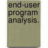 End-User Program Analysis. door Bor-Yuh Evan Chang