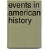 Events in American History