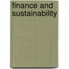 Finance And Sustainability door Dr William Sun